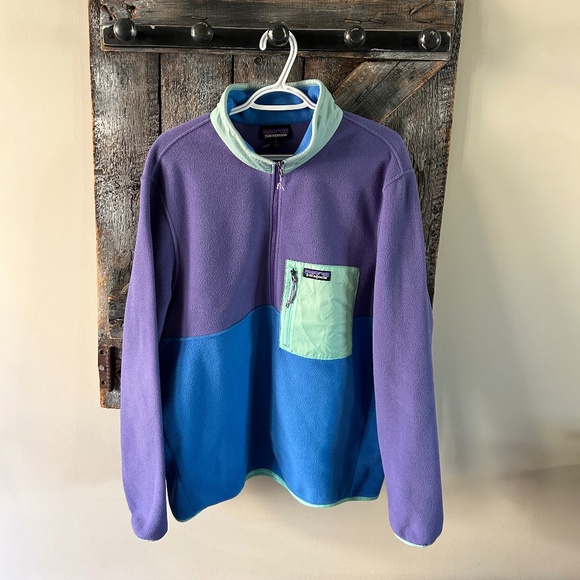 Patagonia Other - Patagonia Full Zipper Colour Block Fleece